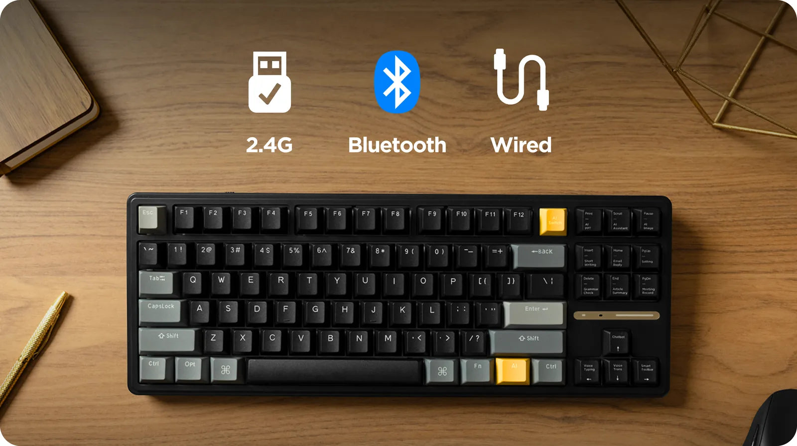 Tri-Mode Connectivity